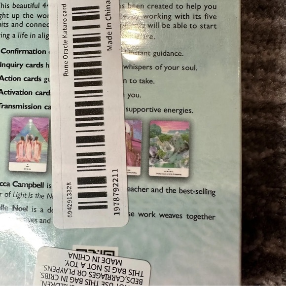 Work Your Light Card Deck A 44 Oracle Fortune Telling Game Tarot Cards New - Picture 3 of 13